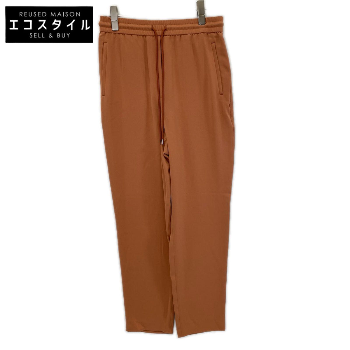 theory luxe セオリーリュクス 03-5206441 25年製 オレンジブラウン Flow Mason Pant/フレア パンツ ボトムス