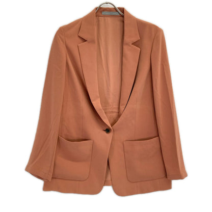 theory luxe セオリーリュクス 03-5204140 25年製 オレンジブラウン FLOW KANDY JACKET/ジャケット ジャケット