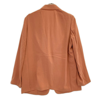 theory luxe セオリーリュクス 03-5204140 25年製 オレンジブラウン FLOW KANDY JACKET/ジャケット ジャケット