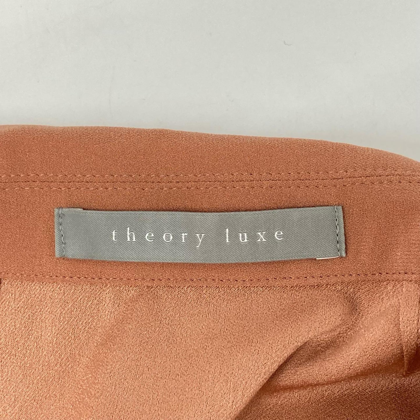 theory luxe セオリーリュクス 03-5204140 25年製 オレンジブラウン FLOW KANDY JACKET/ジャケット ジャケット