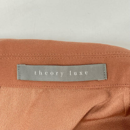 theory luxe セオリーリュクス 03-5204140 25年製 オレンジブラウン FLOW KANDY JACKET/ジャケット ジャケット