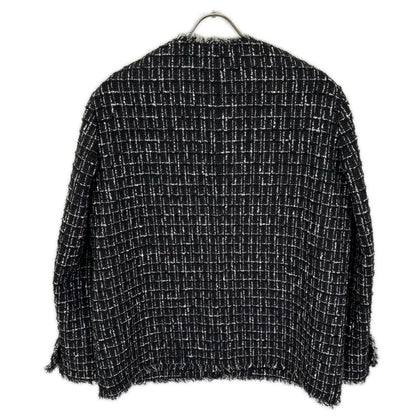theory luxe セオリーリュクス 03-5104149 25年製 ブラック Noma Tweed Molly Jacket/ツイードジャケット ジャケット