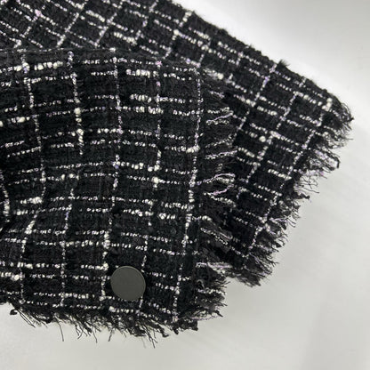 theory luxe セオリーリュクス 03-5104149 25年製 ブラック Noma Tweed Molly Jacket/ツイードジャケット ジャケット