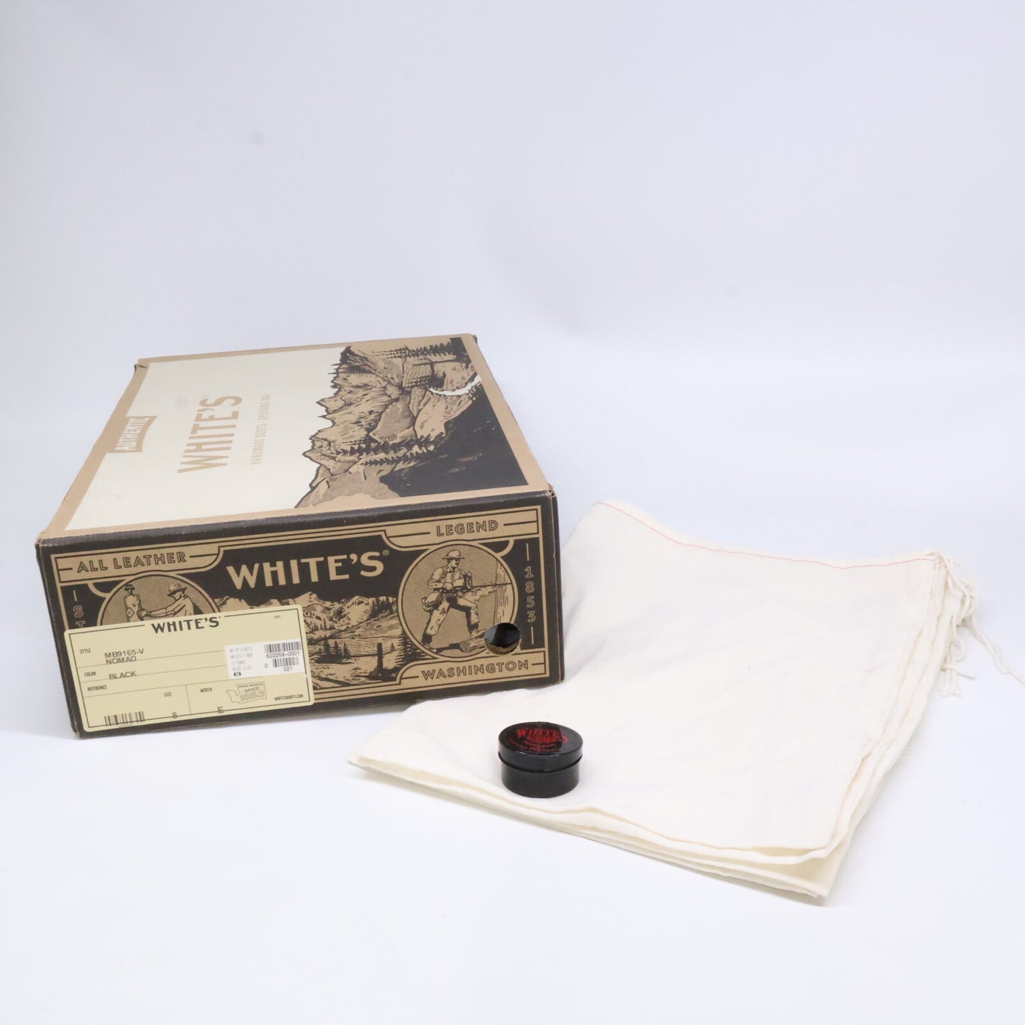 White's ホワイツ 新品同様 MB9165-V シルバーバックル NOMAD/ノマド エンジニアブーツ シューズ
