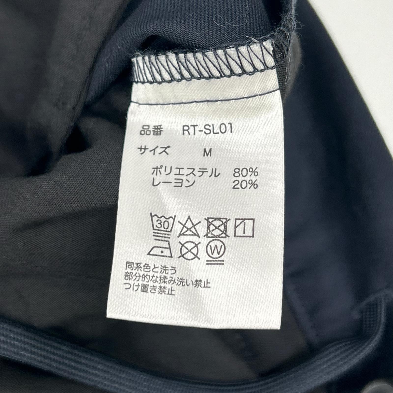 RETOUCH リタッチ ネイビー ツータック スラックスパンツ ボトムス