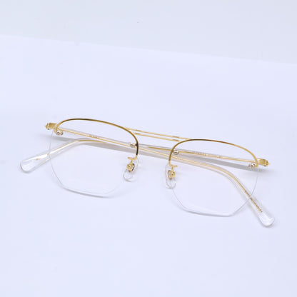 ayame アヤメ 【美品】HIGHWAY YG ハイウェイ ツーポイント ストロベリーシェイプ アイウェア 眼鏡