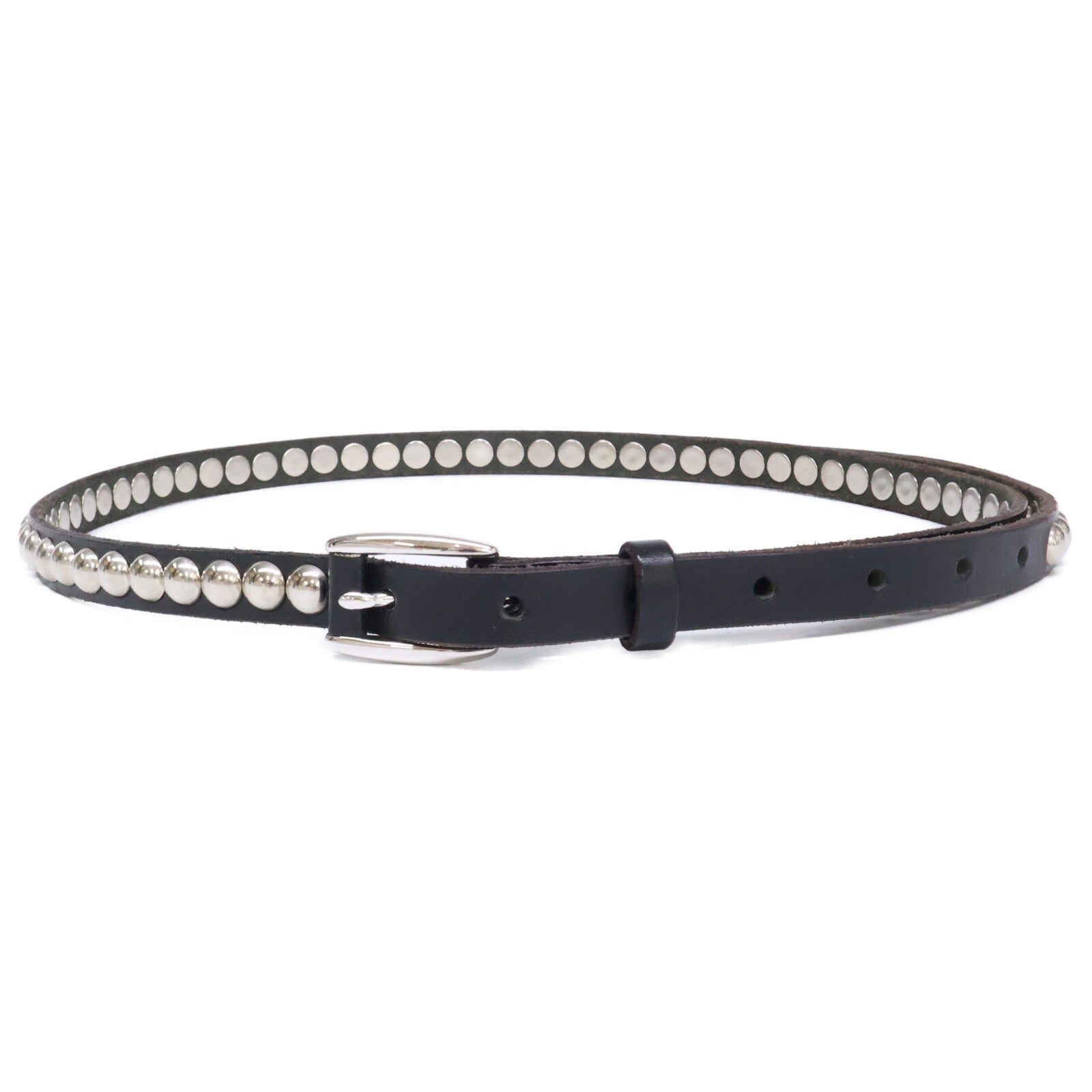 MASTER&Co. マスターアンドコー 【美品】MC1605 DAYTONA STUDS 15mm BELT デイトナスタッズ レザー ベルト