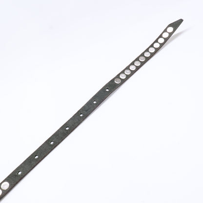 MASTER&Co. マスターアンドコー 【美品】MC1605 DAYTONA STUDS 15mm BELT デイトナスタッズ レザー ベルト
