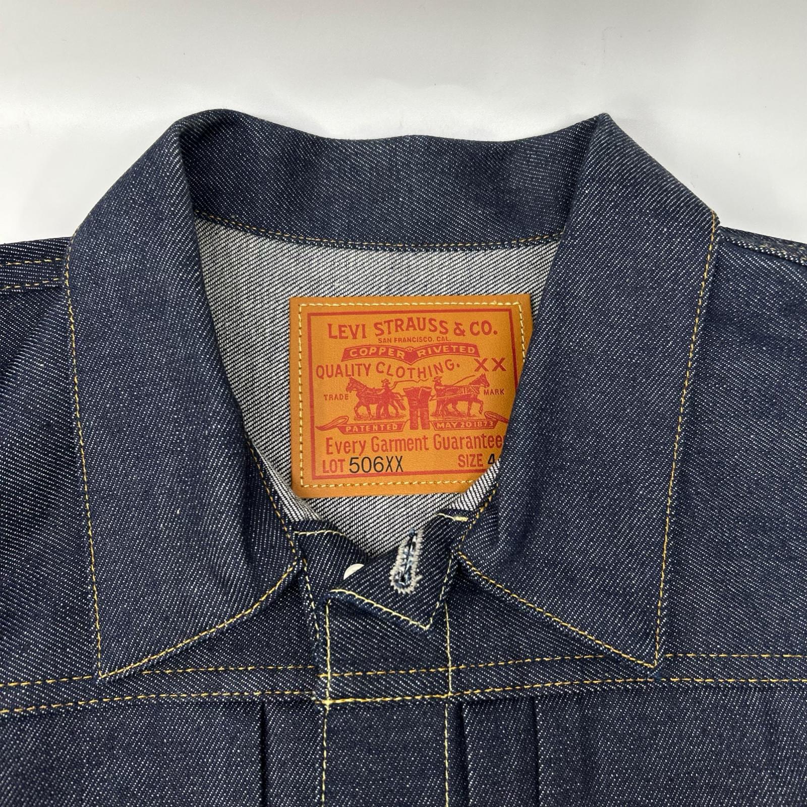 LEVI'S リーバイス 【LVC】インディゴ 506XX 1936モデル デニムジャケット ジャケット