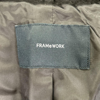 FRAMeWORK フレームワーク 24年製 チャコール ニュアンスコート コート