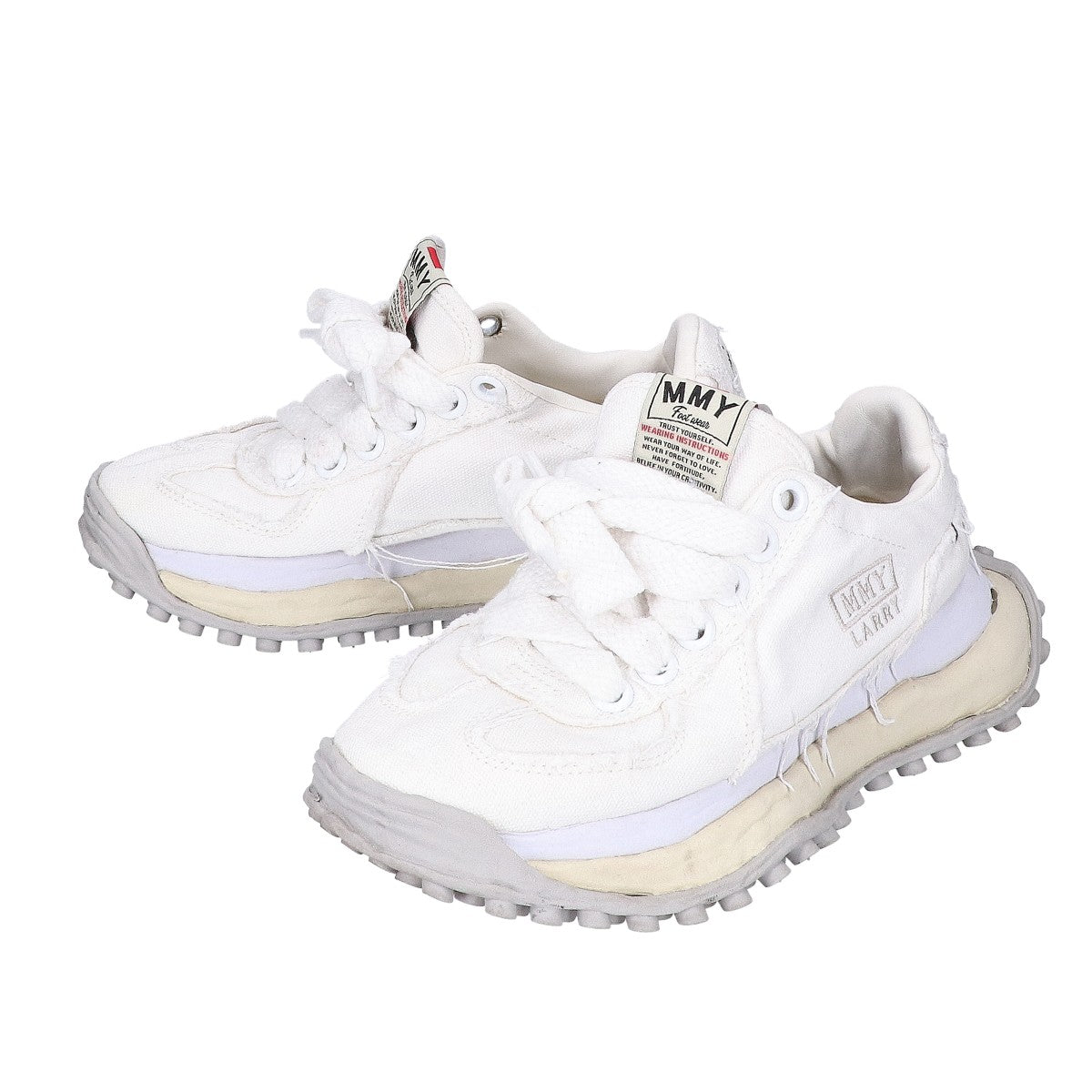 Maison MIHARA YASUHIRO メゾンミハラヤスヒロ A14FW704 LARRY / ORIGINAL SOLE CANVASLOW-TOP SNEAKER ラリーキャンバス スニーカー シューズ