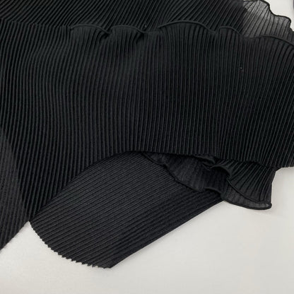 todo kotohayokozawa トゥードゥー コトハヨコザワ ブラック wave camisole プリーツデザインキャミソール ビスチェ トップス
