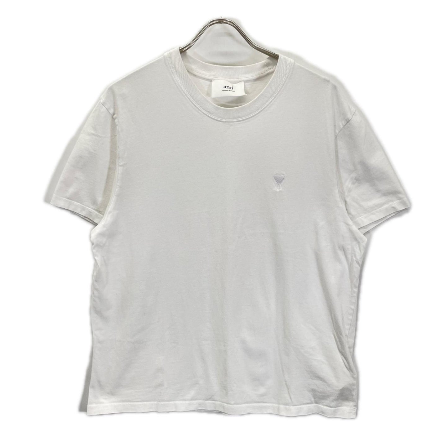 AMI PARIS アミパリス UTS003.724 25SS ホワイト AMI DE COEUR TSHIRT Tシャツ トップス