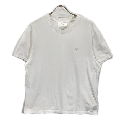 AMI PARIS アミパリス UTS003.724 25SS ホワイト AMI DE COEUR TSHIRT Tシャツ トップス