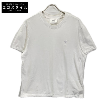 AMI PARIS アミパリス UTS003.724 25SS ホワイト AMI DE COEUR TSHIRT Tシャツ トップス