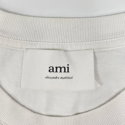 AMI PARIS アミパリス UTS003.724 25SS ホワイト AMI DE COEUR TSHIRT Tシャツ トップス