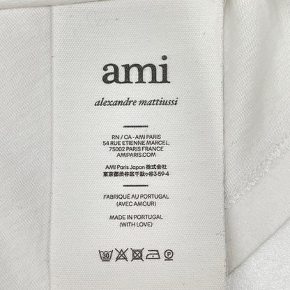 AMI PARIS アミパリス UTS003.724 25SS ホワイト AMI DE COEUR TSHIRT Tシャツ トップス