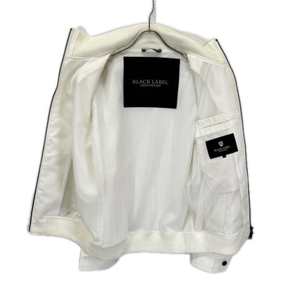 BLACK LABEL CRESTBRIDGE ブラックレーベルクレストブリッジ ホワイト 袖口ボタン ジップアップ ジャケット ジャケット