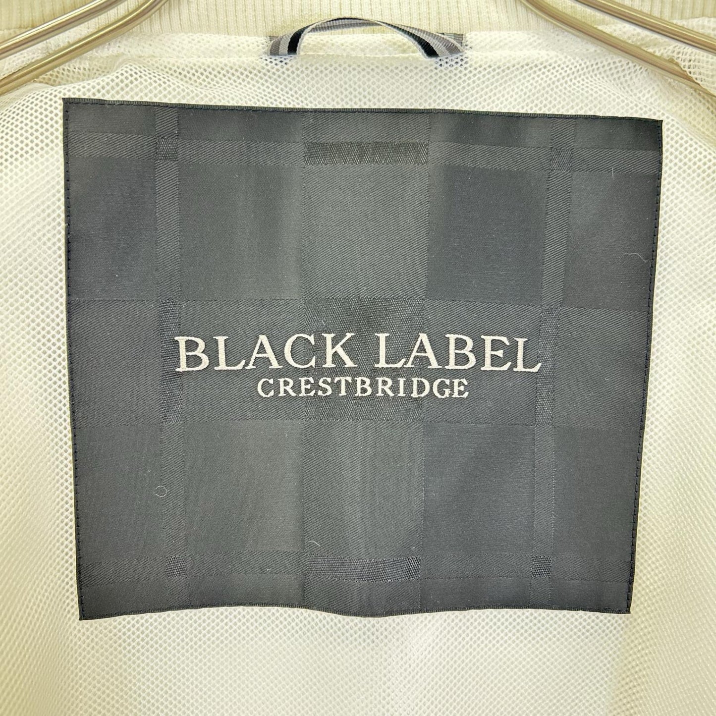 BLACK LABEL CRESTBRIDGE ブラックレーベルクレストブリッジ ホワイト 袖口ボタン ジップアップ ジャケット ジャケット