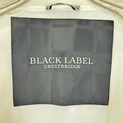 BLACK LABEL CRESTBRIDGE ブラックレーベルクレストブリッジ ホワイト 袖口ボタン ジップアップ ジャケット ジャケット