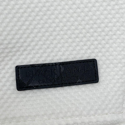 BLACK LABEL CRESTBRIDGE ブラックレーベルクレストブリッジ ホワイト チェック柄フード 長袖パーカー トップス