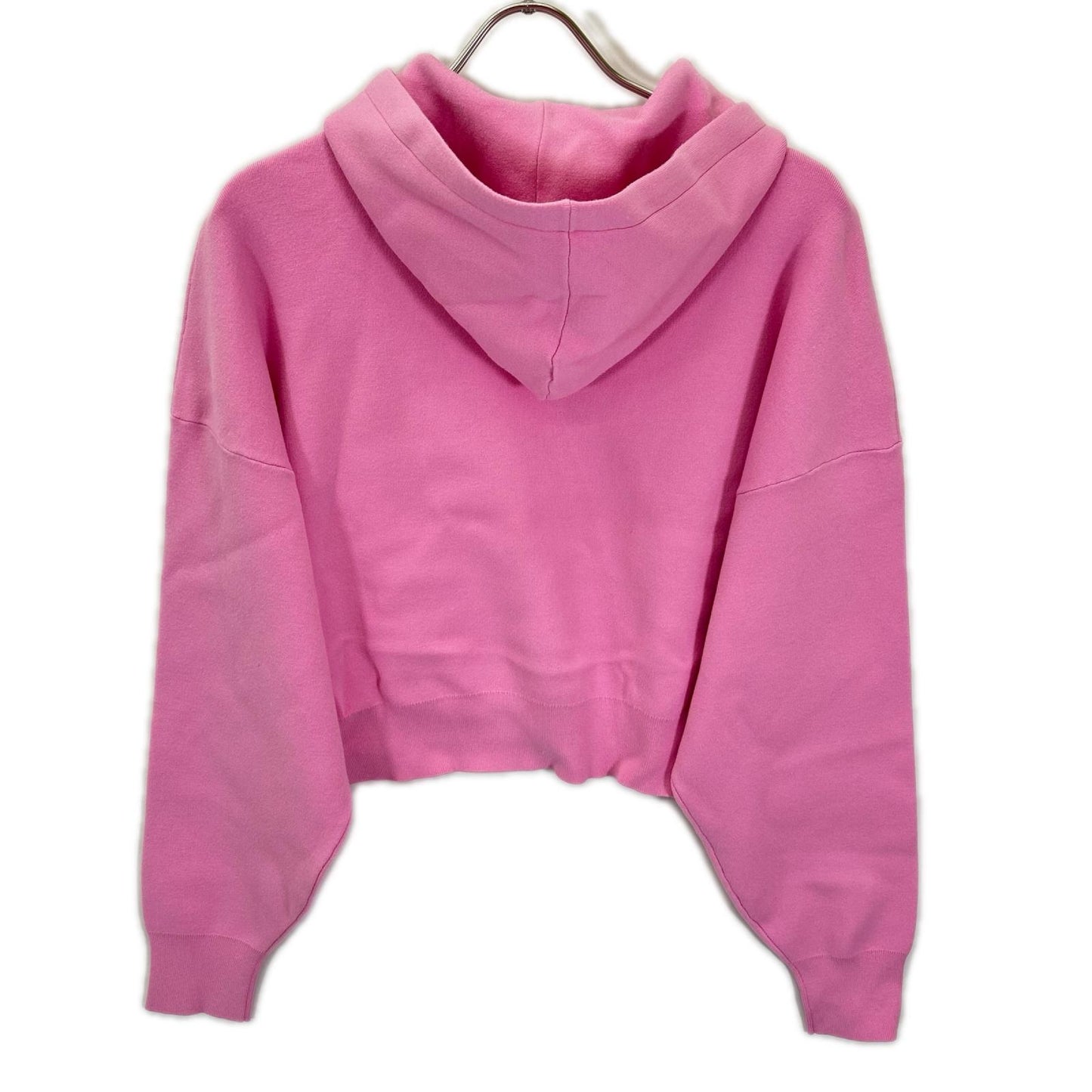 ENFOLD エンフォルド 25AW 300IA170-1861 ピンク レーヨン混 CROPPED HOODED PULLOVER トップス