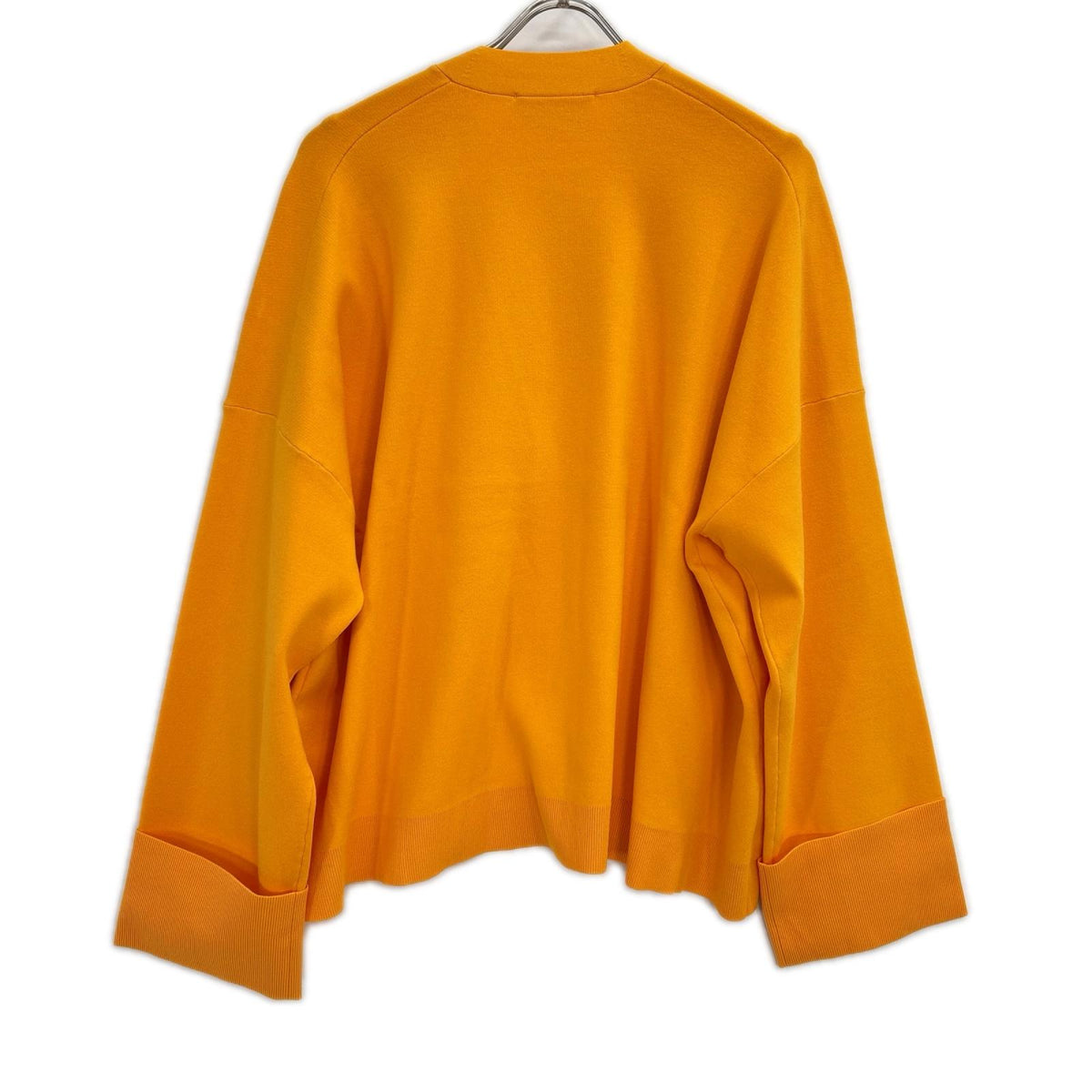 ENFOLD エンフォルド 26SS 300JS170-0951 オレンジ レーヨン混 BOX WIDE-CARDIGAN トップス