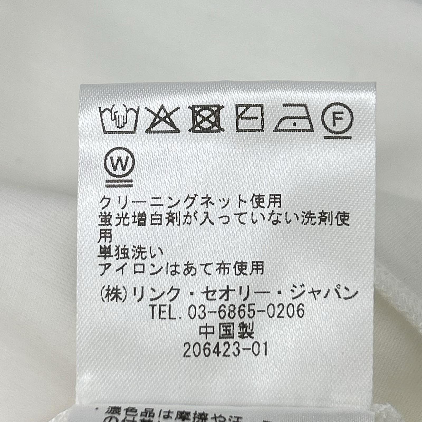 Theory セオリー 25SS 01-5201011 ホワイト レーヨン混 Interlock Knit 2 Muscle Tee トップス