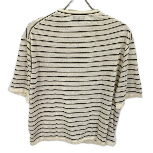 Theory セオリー 25SS 01-5101701 ベージュ リネン混 Neo Sag Harbor Boyfriend Tee トップス