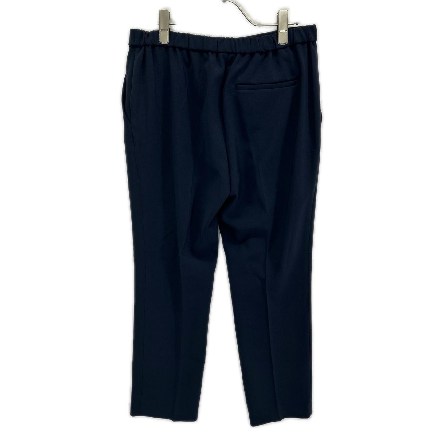 Theory セオリー 25AW 01-5306400 ネイビー トリアセテート混 センタープレス スリムプルオンパンツ ボトムス