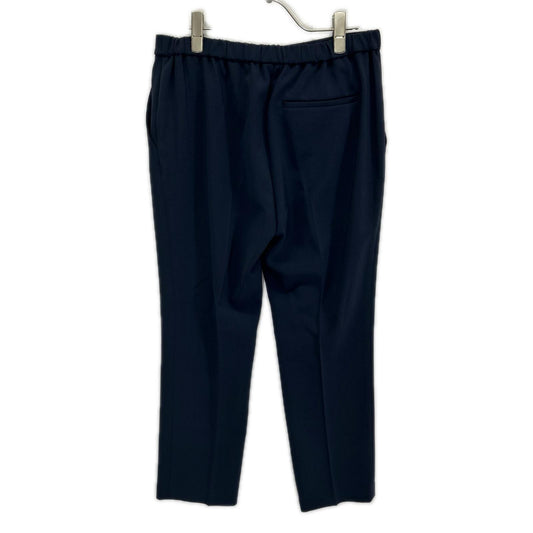 Theory セオリー 25AW 01-5306400 ネイビー トリアセテート混 センタープレス スリムプルオンパンツ ボトムス