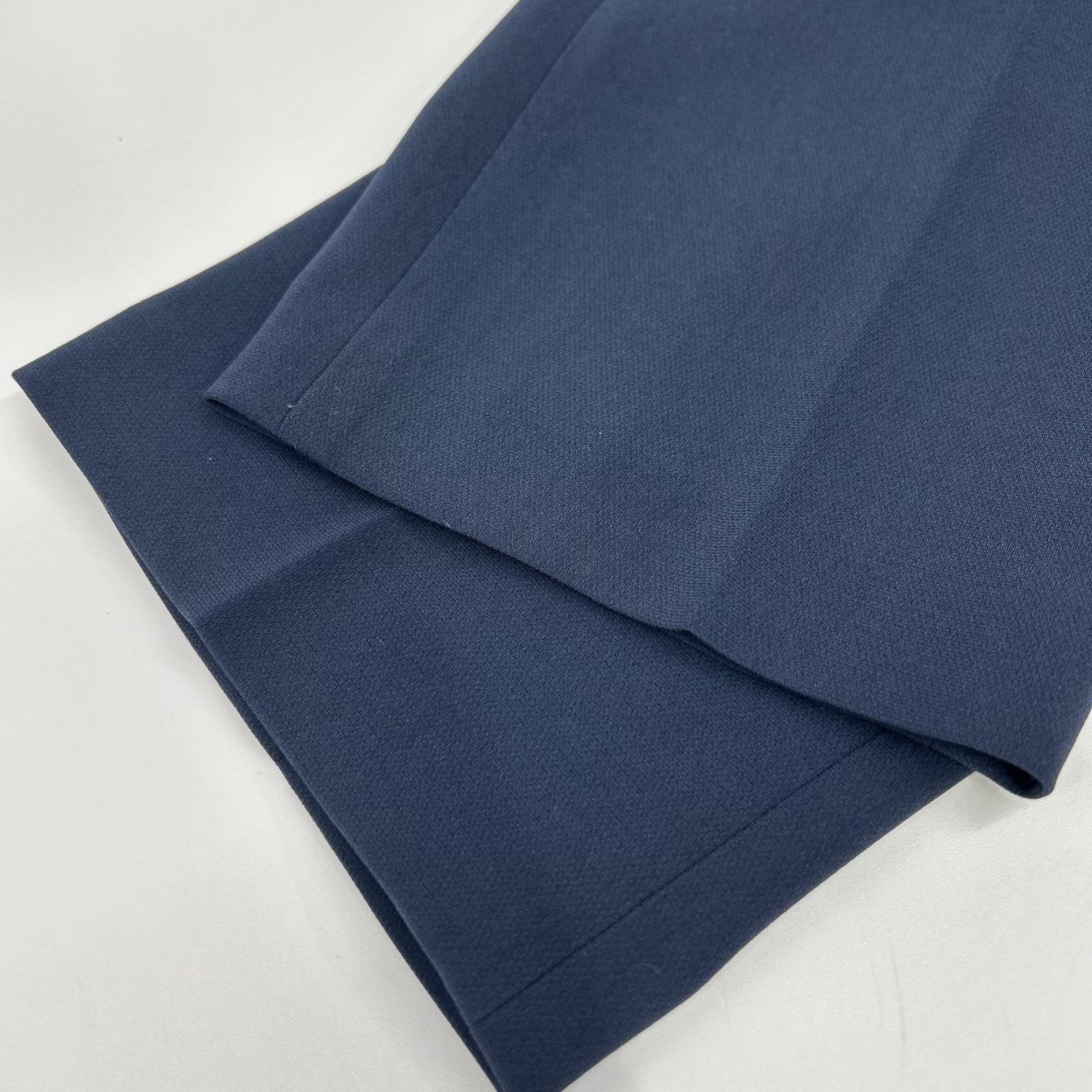 Theory セオリー 25AW 01-5306400 ネイビー トリアセテート混 センタープレス スリムプルオンパンツ ボトムス