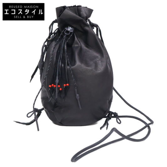 South2 West8 サウスツーウエストエイト B:TOGETHER ビートゥゲザー別注 【美品】KINCHAKU LEATHER 巾着型 ミニバッグ ショルダーバッグ