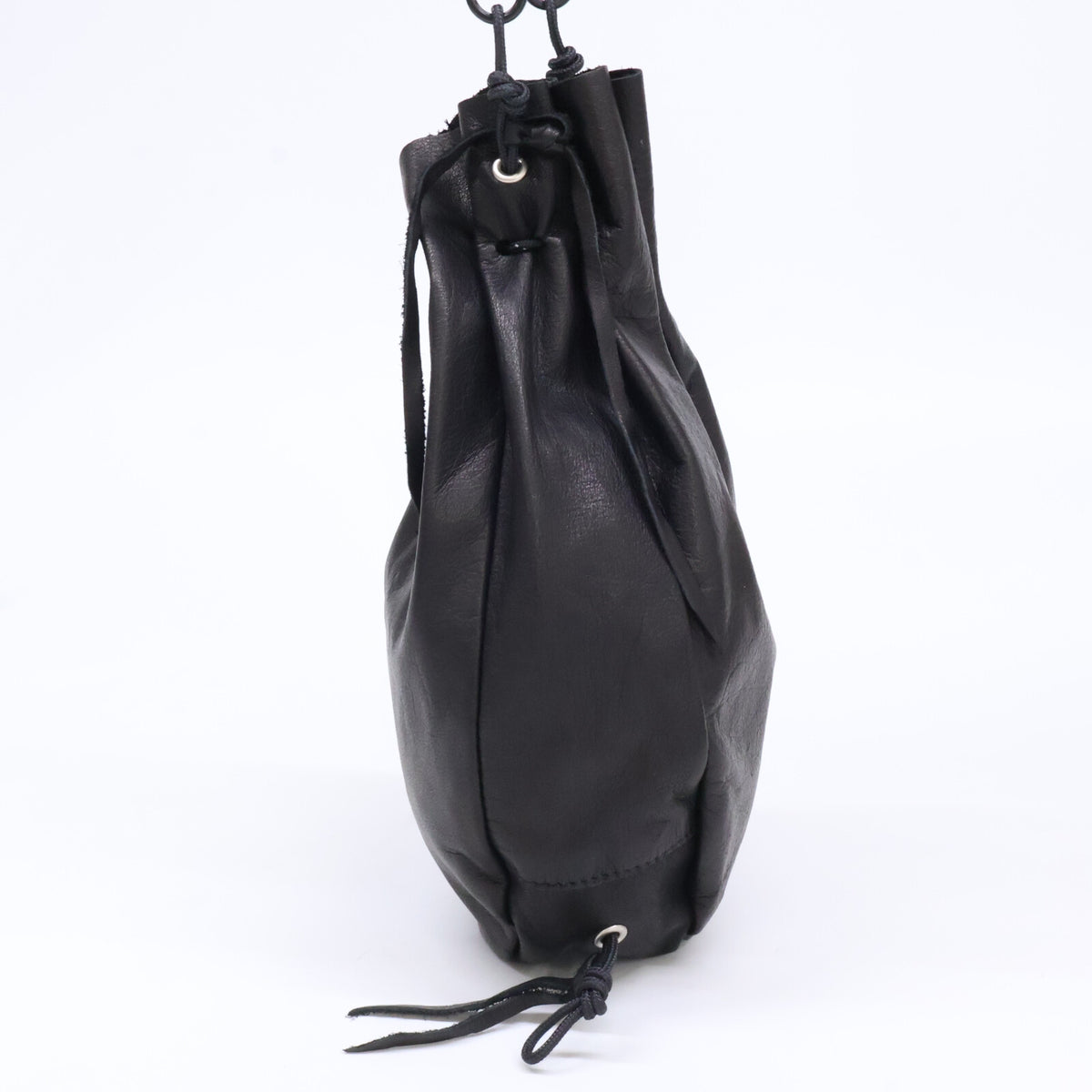 South2 West8 サウスツーウエストエイト B:TOGETHER ビートゥゲザー別注 【美品】KINCHAKU LEATHER 巾着型 ミニバッグ ショルダーバッグ