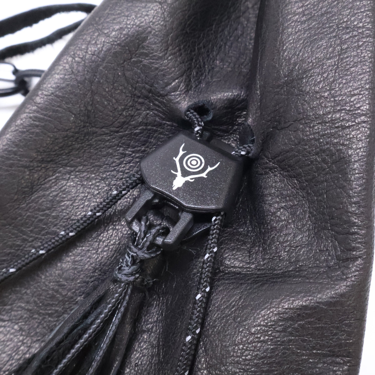 South2 West8 サウスツーウエストエイト B:TOGETHER ビートゥゲザー別注 【美品】KINCHAKU LEATHER 巾着型 ミニバッグ ショルダーバッグ
