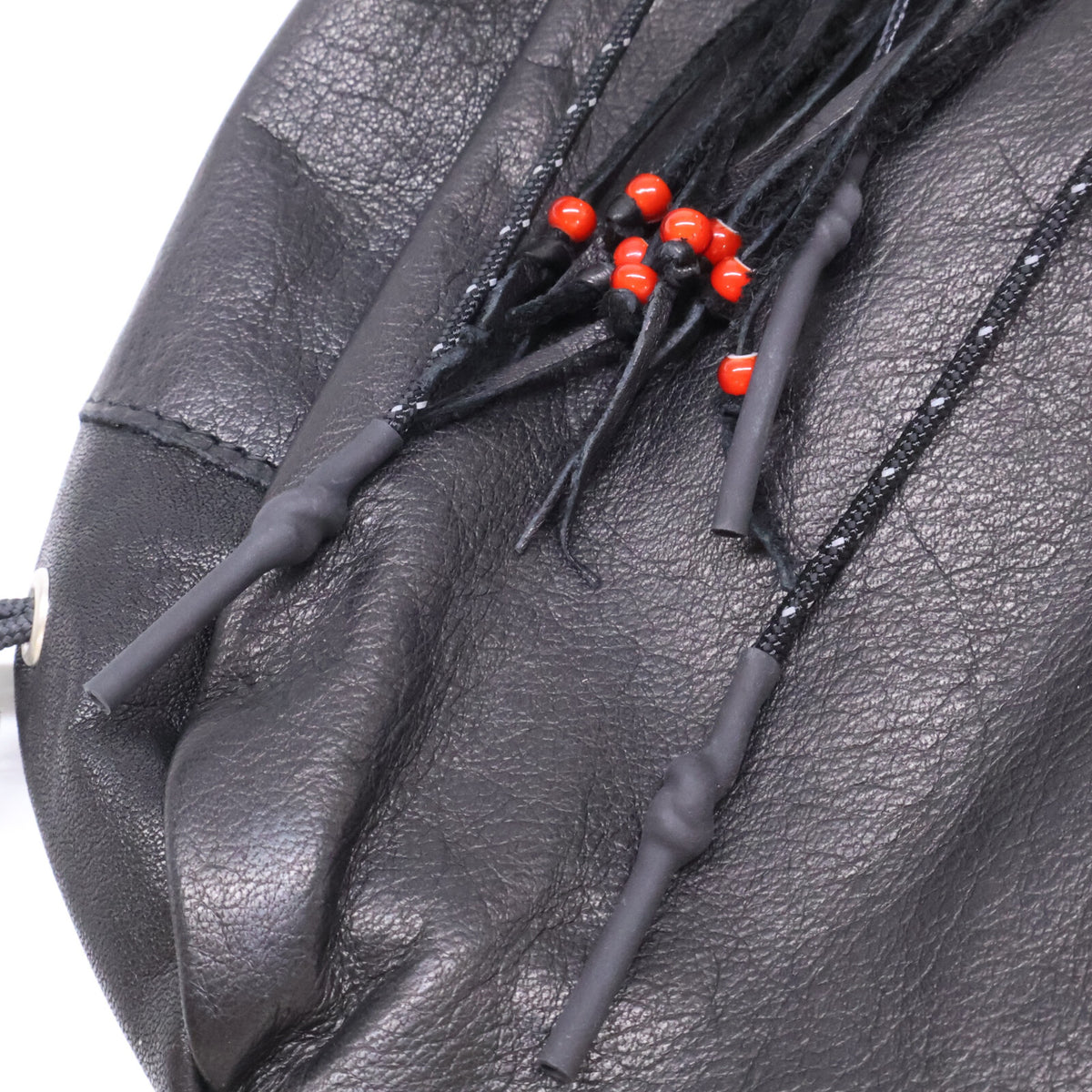 South2 West8 サウスツーウエストエイト B:TOGETHER ビートゥゲザー別注 【美品】KINCHAKU LEATHER 巾着型 ミニバッグ ショルダーバッグ