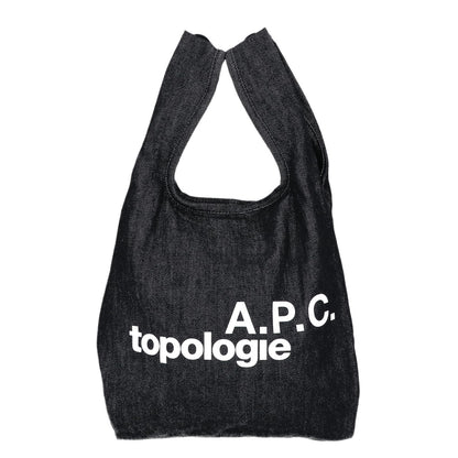 topologie トポロジー ｘA.P.C.【美品/26年製】ロゴプリント ミニ トートバッグ