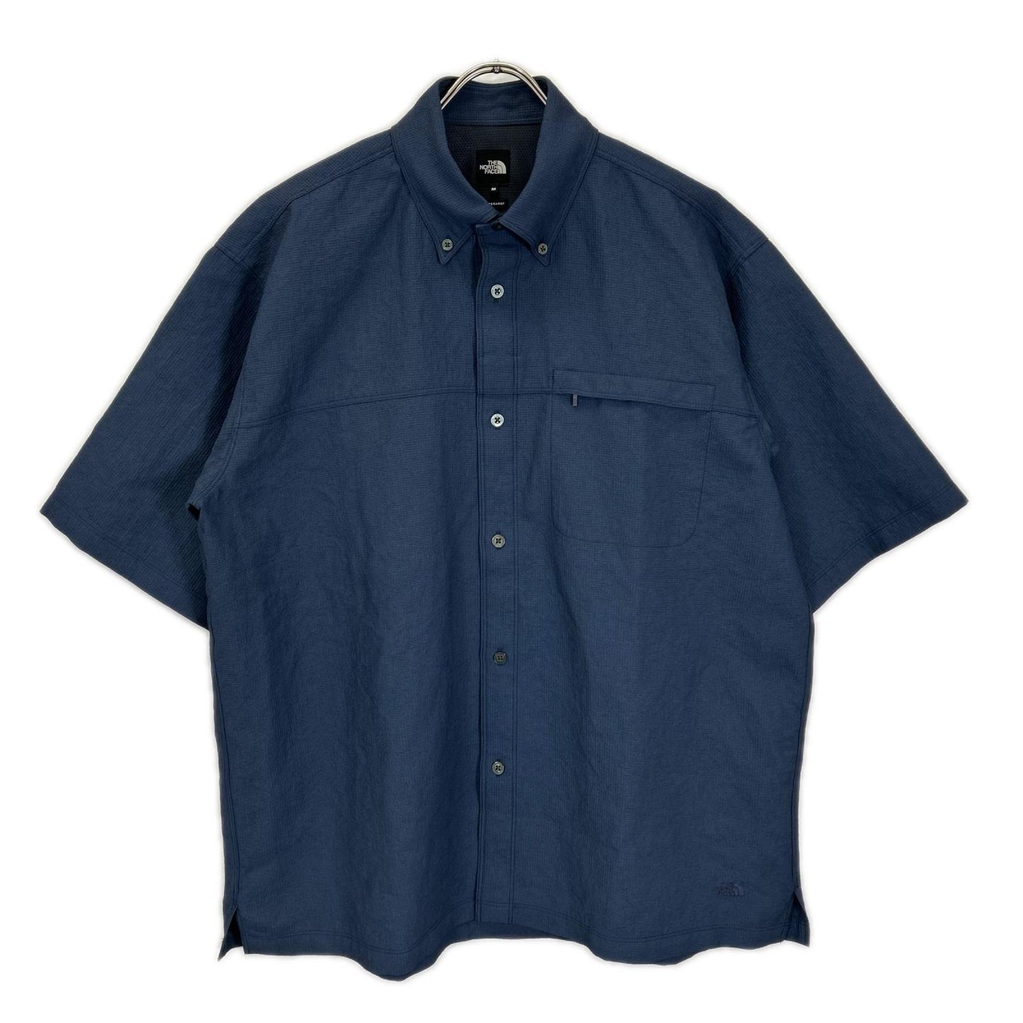 THE NORTH FACE ノースフェイス ネイビー ワッフル ショートスリーブオーニングシャツ トップス