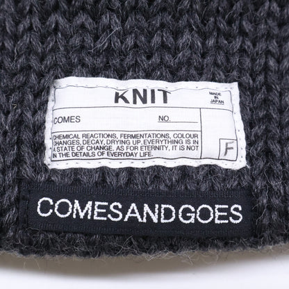 COMESANDGOES カムズアンドゴーズ 【美品】COMES NO.21 ウール スタンダード ニット キャップ 帽子