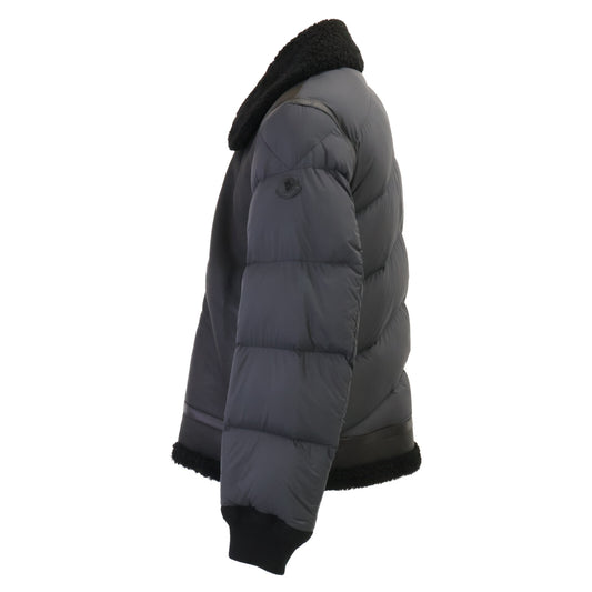 MONCLER モンクレール 【新品同様】ALAYTA アライタ ラムスキンｘナイロン ムートン/ダウン切替ジャケット ジャケット