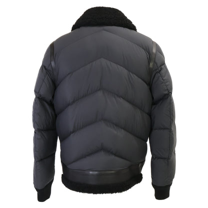 MONCLER モンクレール 【新品同様】ALAYTA アライタ ラムスキンｘナイロン ムートン/ダウン切替ジャケット ジャケット