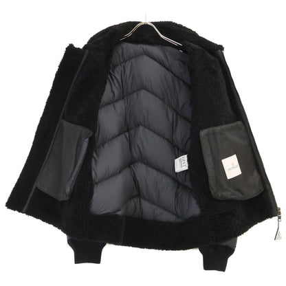 MONCLER モンクレール 【新品同様】ALAYTA アライタ ラムスキンｘナイロン ムートン/ダウン切替ジャケット ジャケット