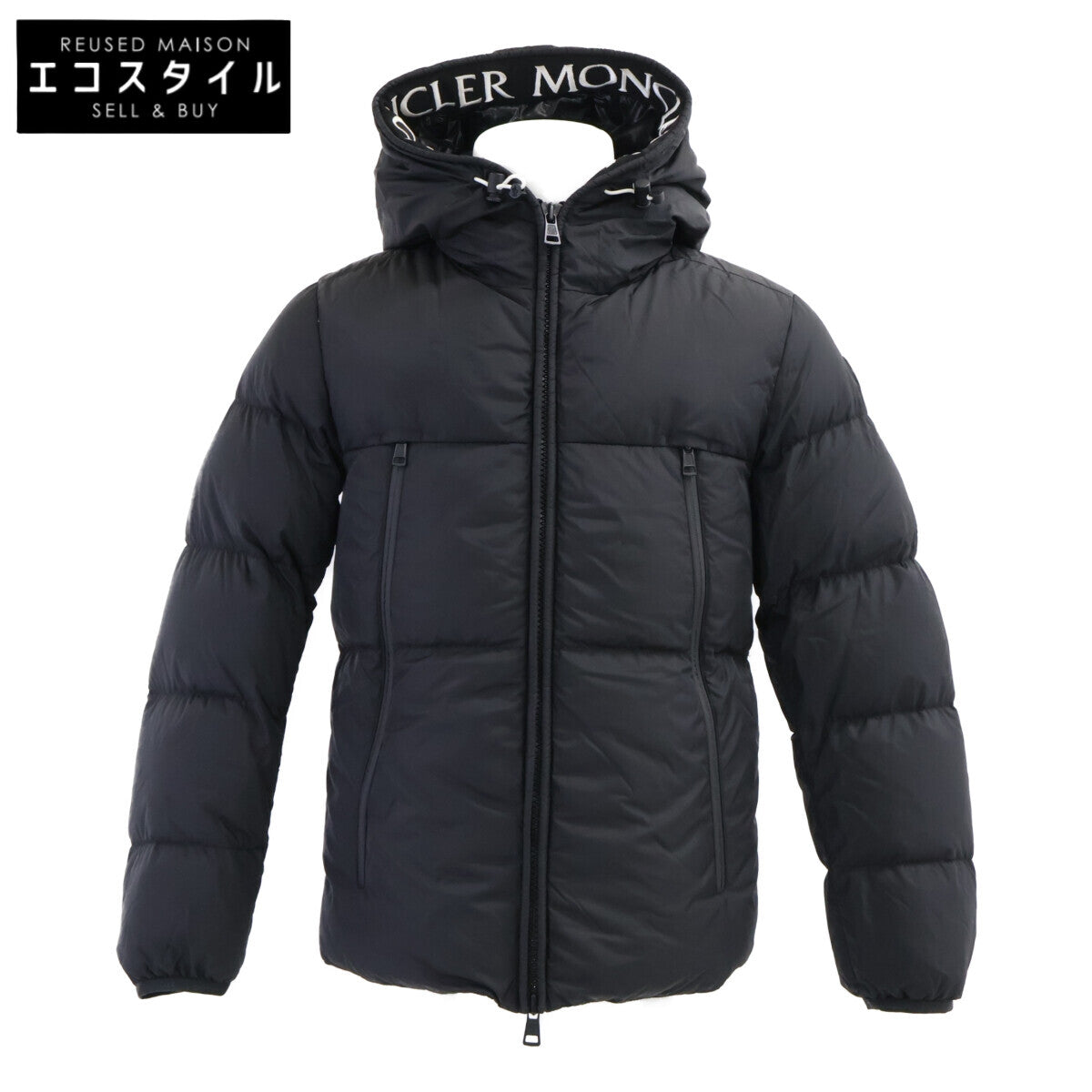 MONCLER モンクレール MONTCLAR モンクラ 内側ロゴ刺繍グログランテープ フーディダウンジャケット ジャケット