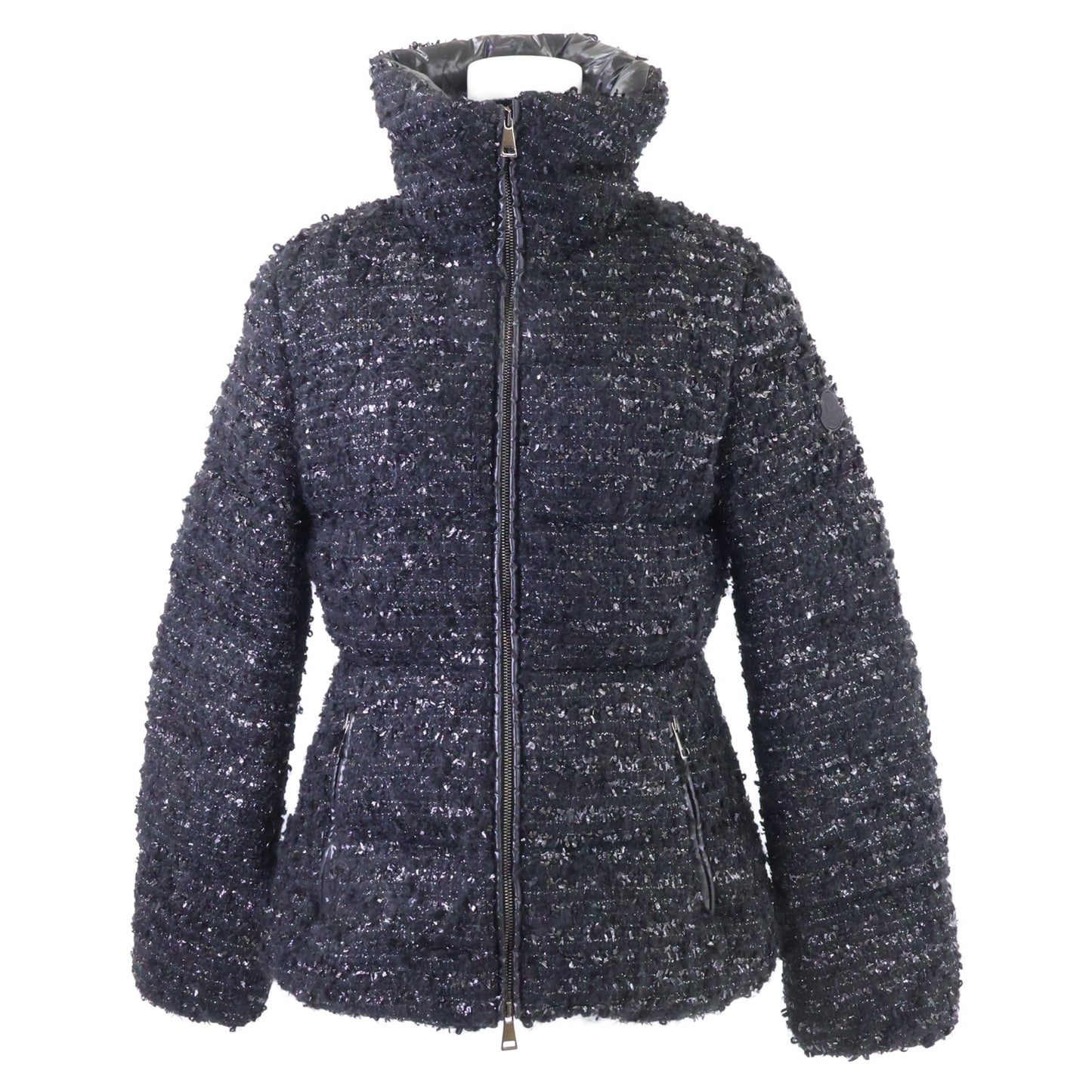 MONCLER モンクレール 【美品/25年製】URBEL ウルベル モヘア混 ツイード ダウンジャケット ジャケット