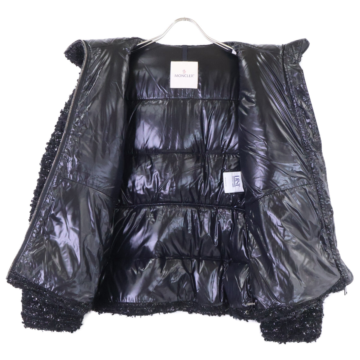 MONCLER モンクレール 【美品/25年製】URBEL ウルベル モヘア混 ツイード ダウンジャケット ジャケット