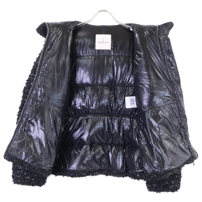 MONCLER モンクレール 【美品/25年製】URBEL ウルベル モヘア混 ツイード ダウンジャケット ジャケット