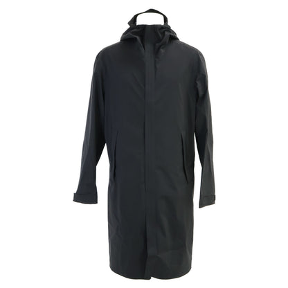 MONCLER モンクレール 【美品】GAVRAS ガヴラス ナイロン バックロゴ フーディロング コート