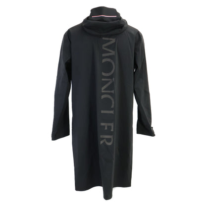 MONCLER モンクレール 【美品】GAVRAS ガヴラス ナイロン バックロゴ フーディロング コート