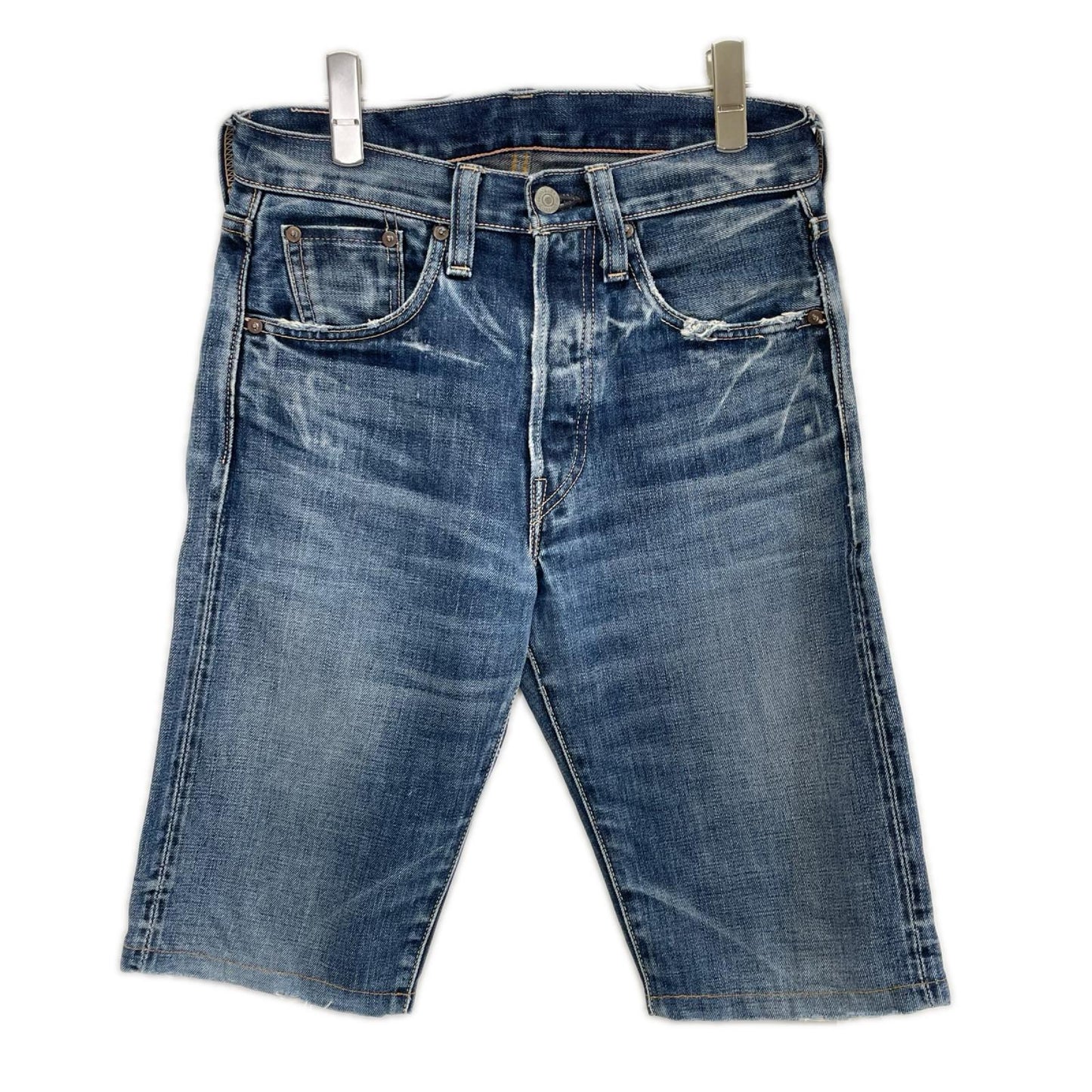 LEVI'S リーバイス 【LVC】47501 インディゴ カットオフ デニムハーフパンツ ボトムス