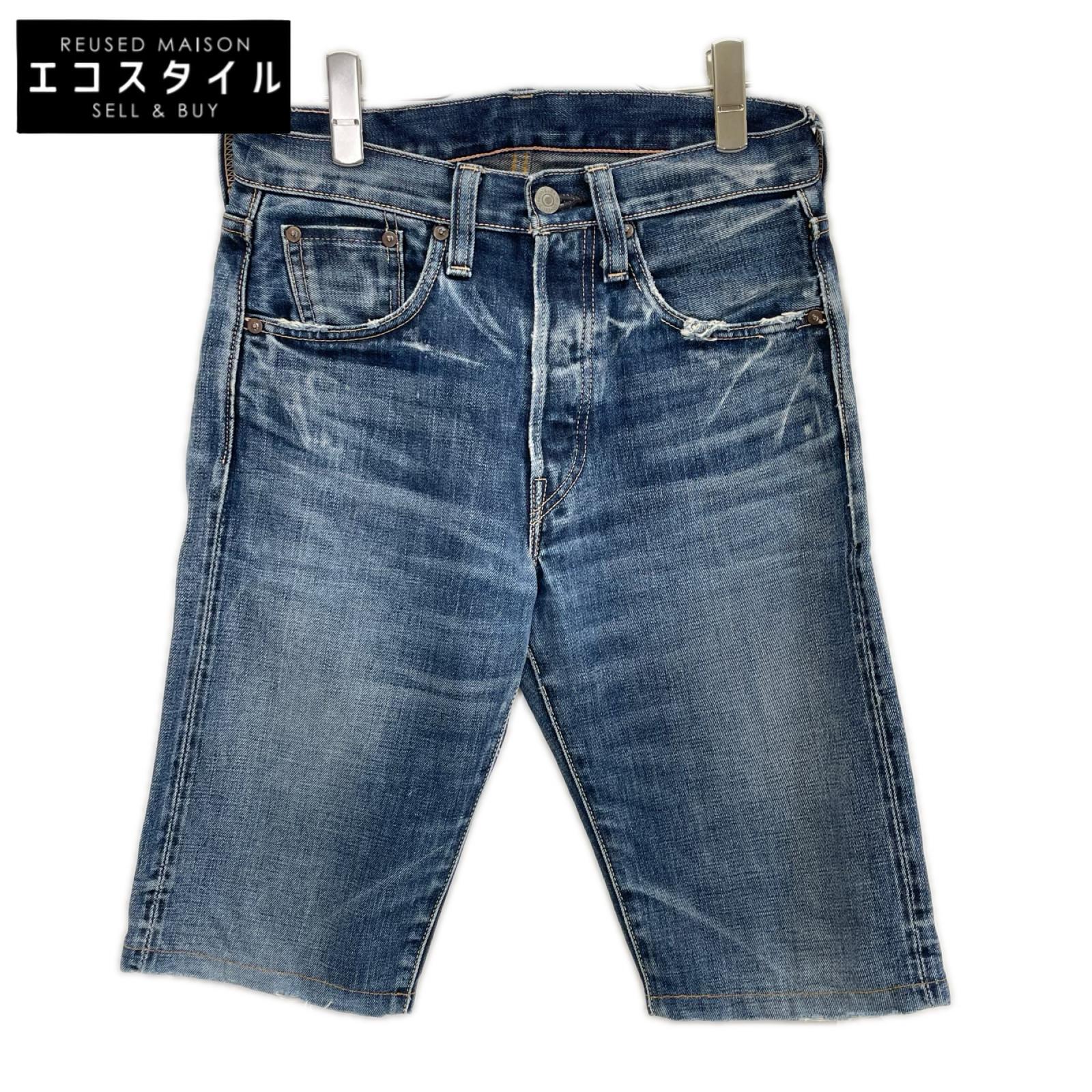 LEVI'S リーバイス 【LVC】47501 インディゴ カットオフ デニムハーフパンツ ボトムス